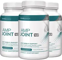 AMP Joint 10 Joint Mobility Supplement – 10-Ingredient Daily Formula, Made in USA